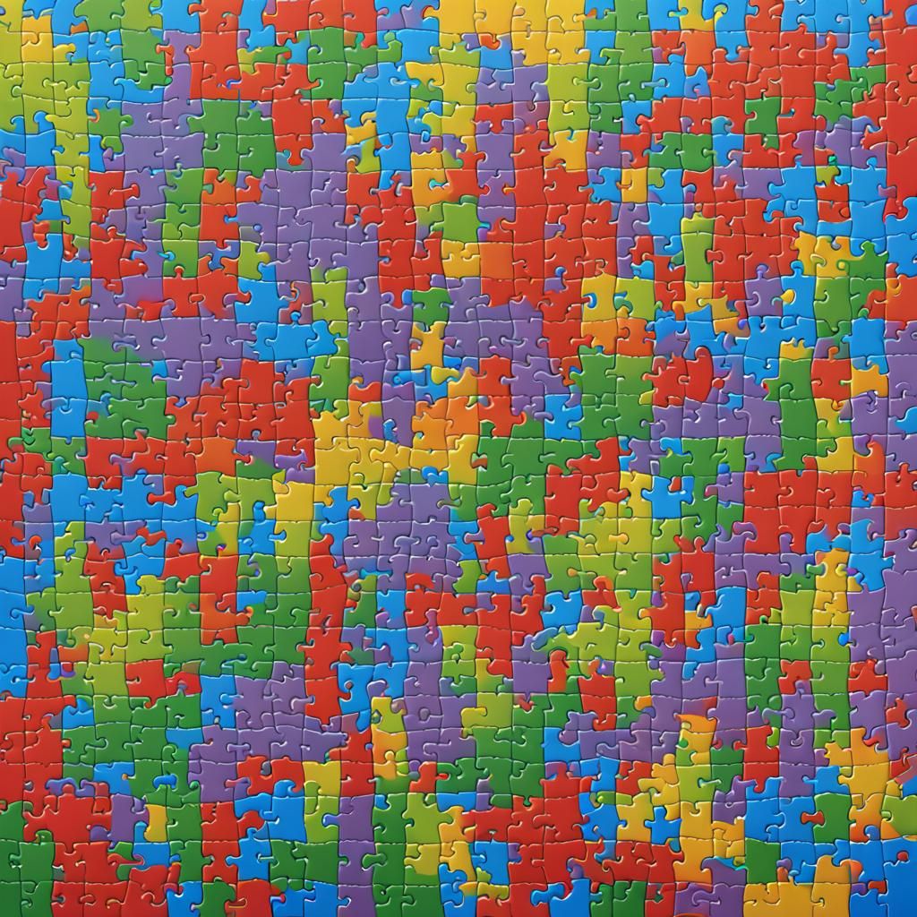 AI Generated Image of a Puzzle