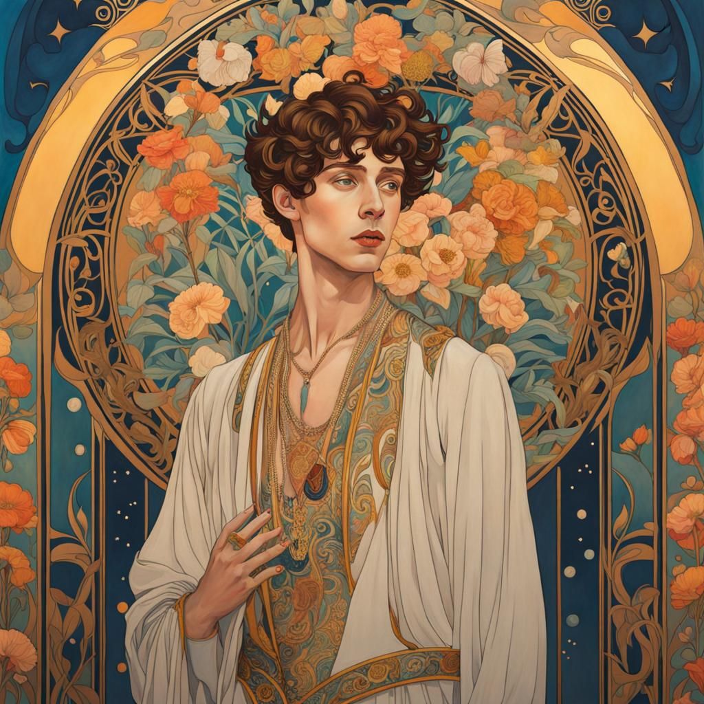 Art Nouveau Troye Sivan (Brunette) 231216B