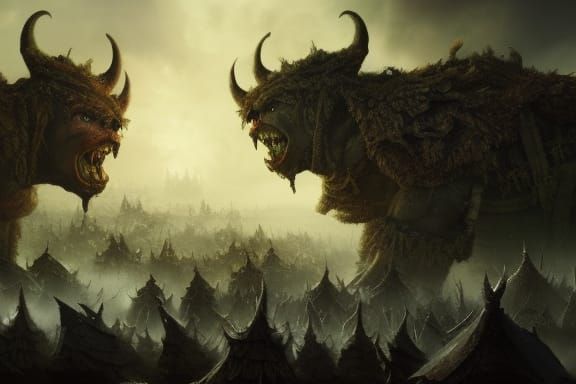 A hoard of Orc