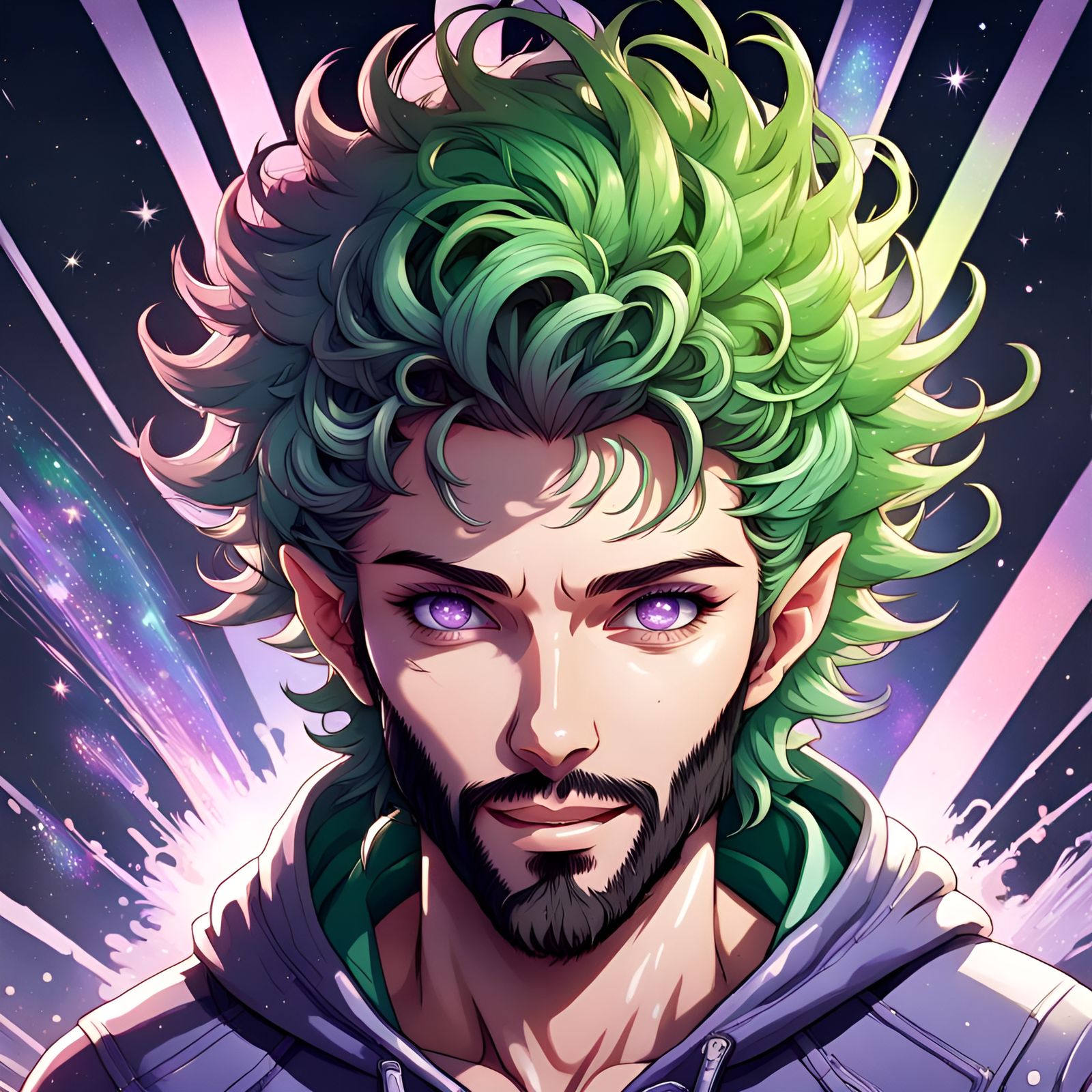 Hot Anime Alien Dude