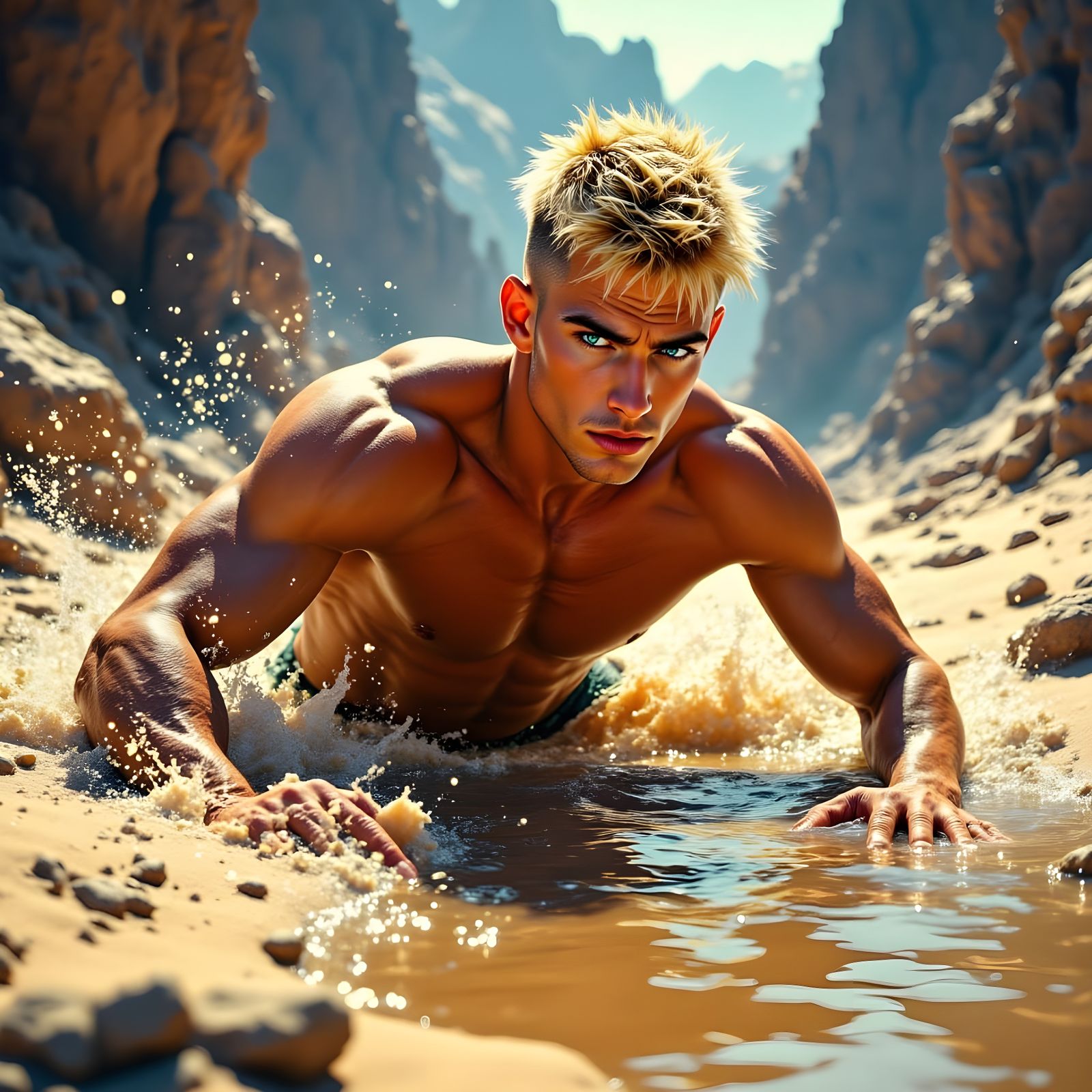 Flash Gordon-Like Hero Sinks into Alien Quicksand