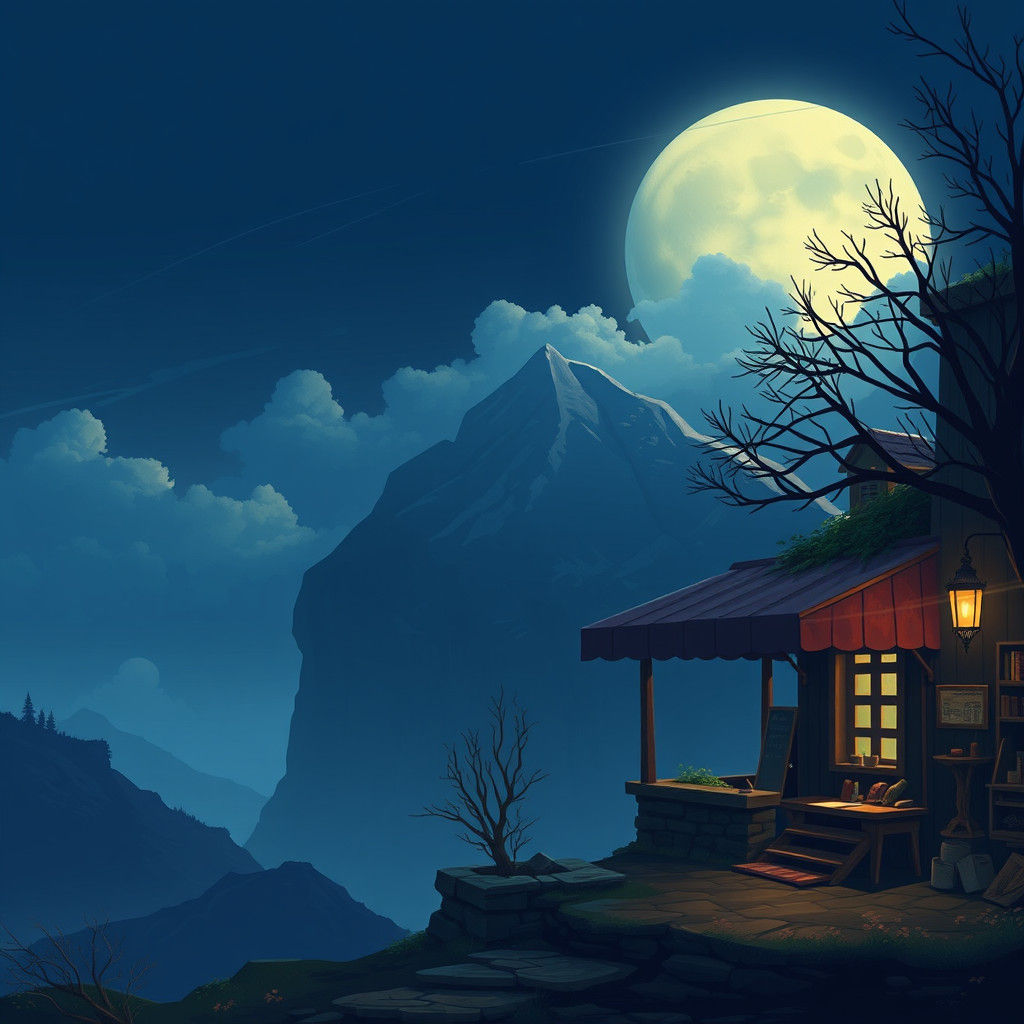 AI-Generated Image from a Blank Prompt