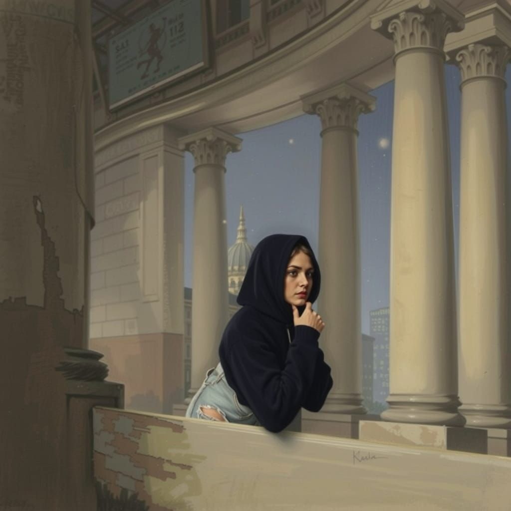 Dystopian Woman in Urban Landscape: Romanticism and Modernit...