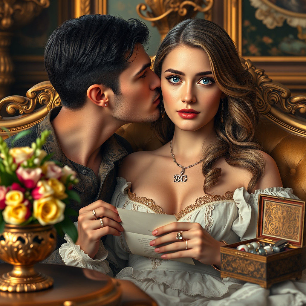 Croatian Woman in Renaissance Setting, Cinematic Matte Paint...