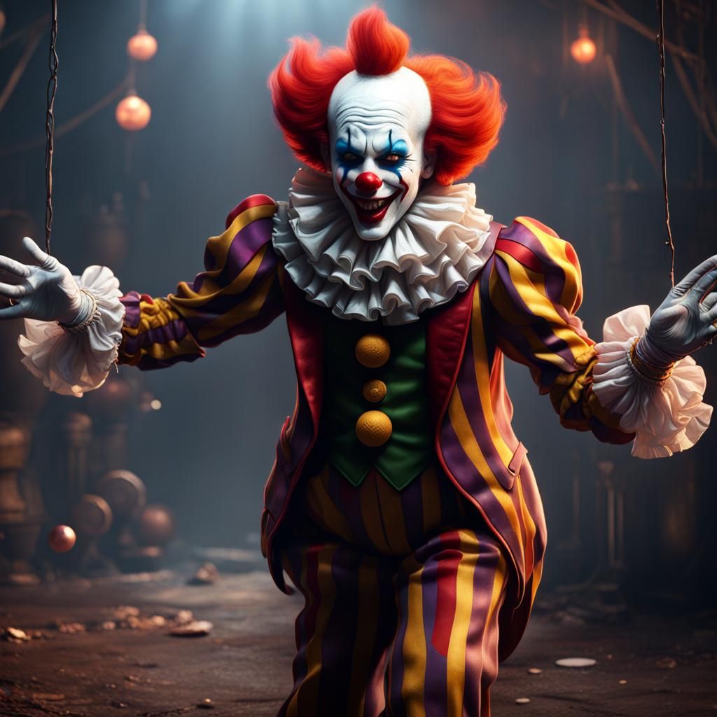 Pennywise Dancing Clown: Detailed Matte Painting