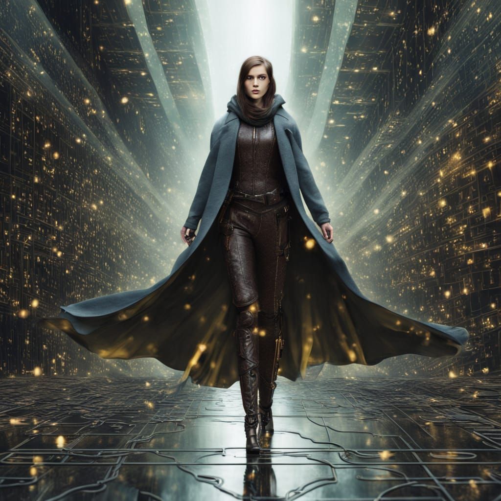 Digital Genesis in Binary Code