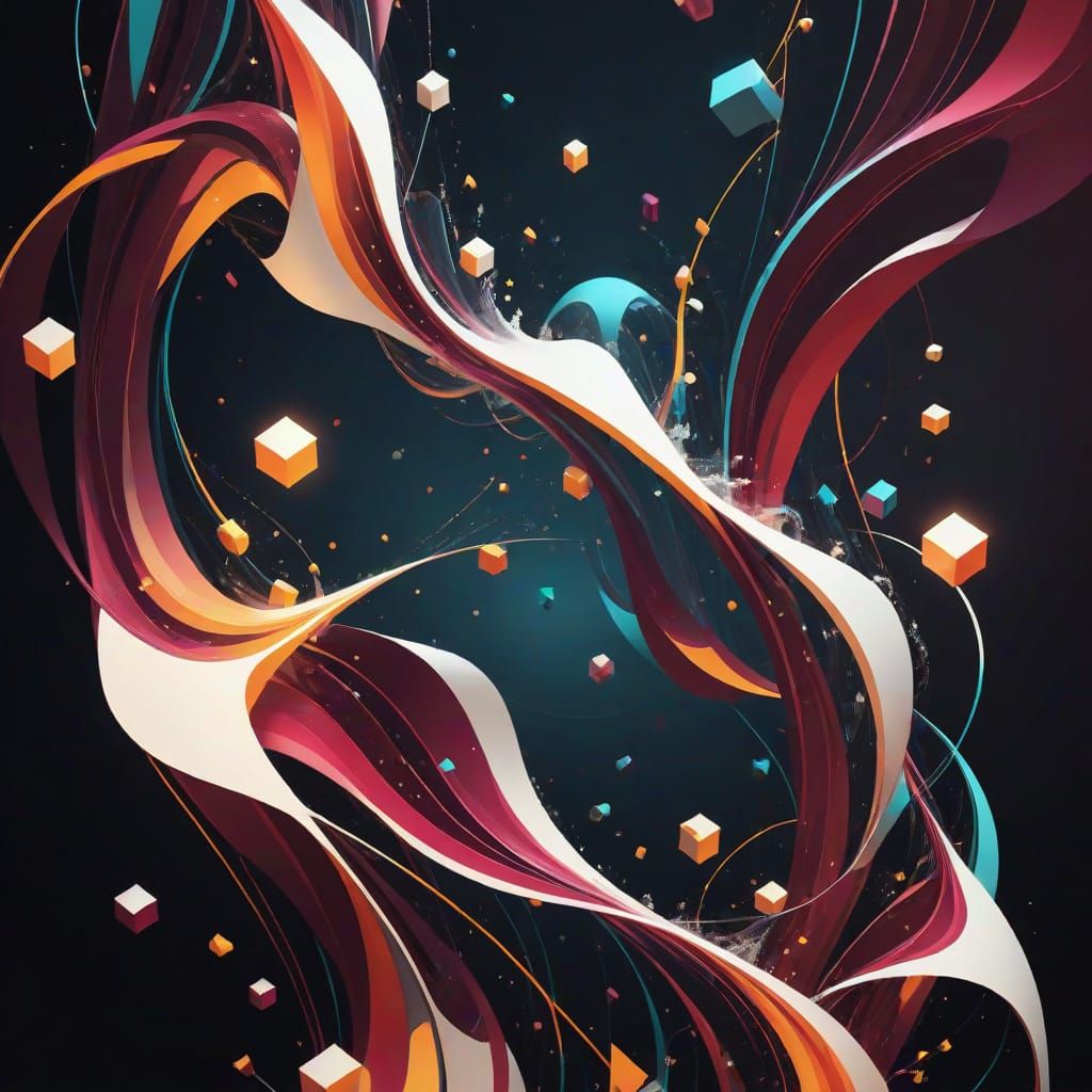 Geometric Dance of Glowing Water Jets under Night Lights