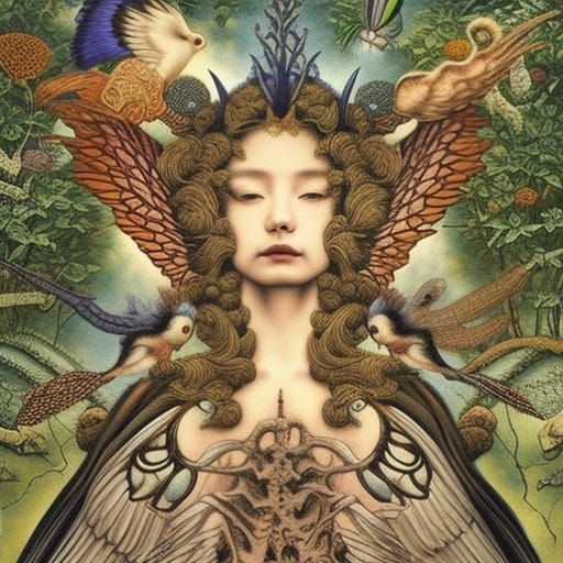 Terrifying Angels with Forest Exposure in Warped Perspective