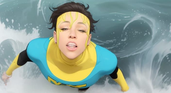 Fiery Surreal Landscape of Love and Healing