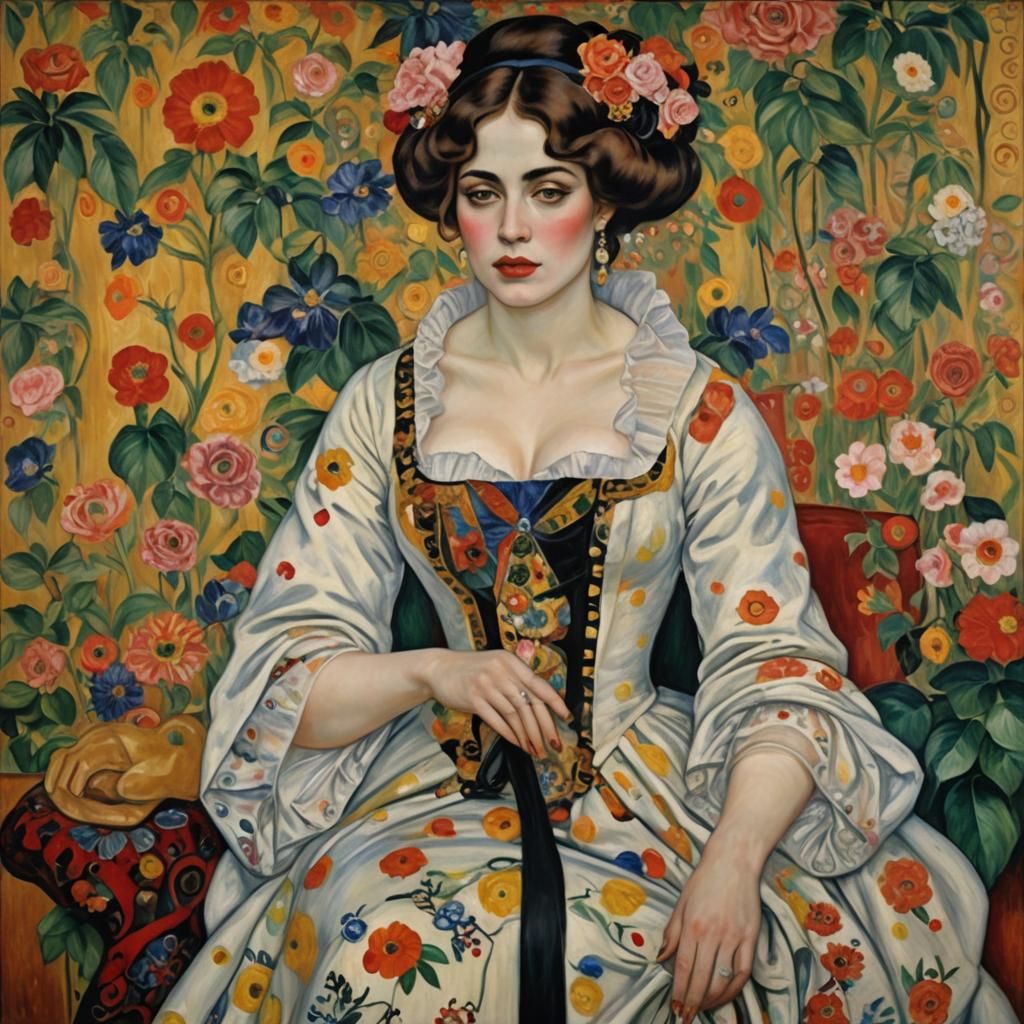 Sensual Woman in Control: A Portrait