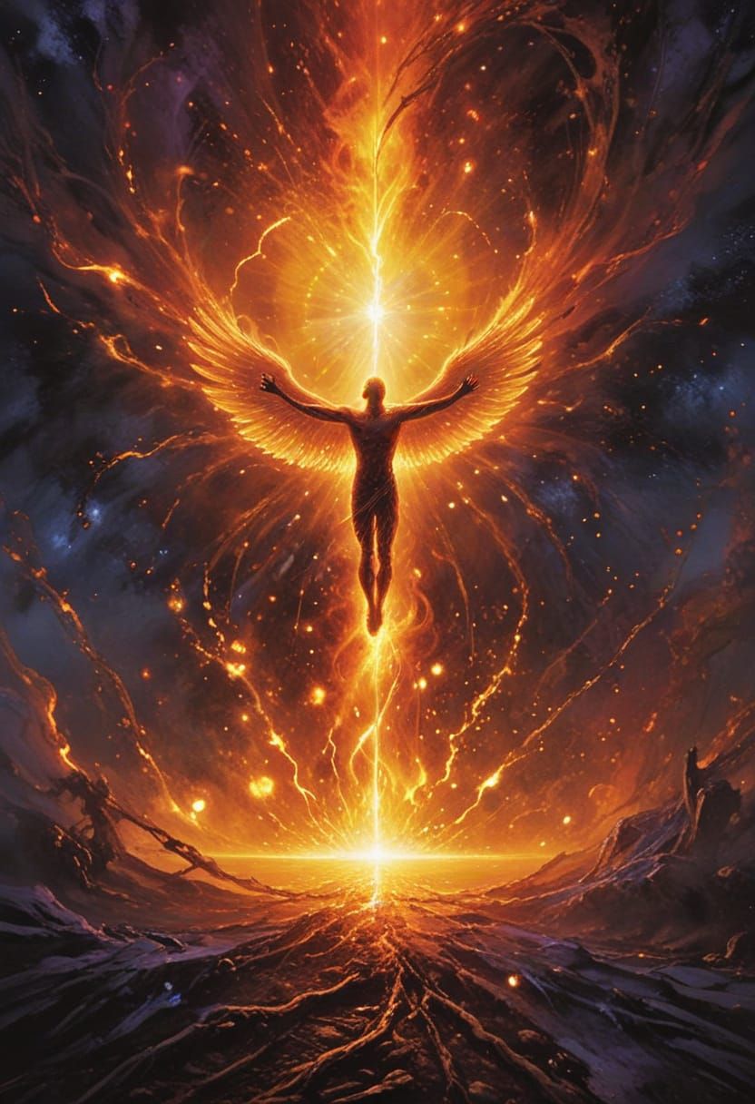 Abstract Soul Conceptual Art