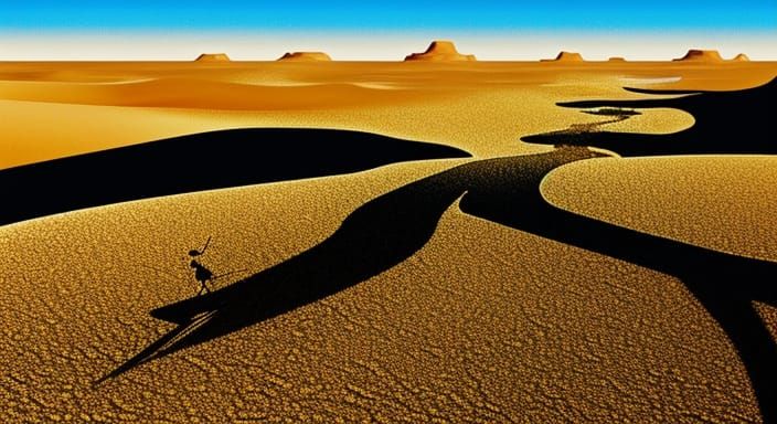 Surrealist art - style of Dali