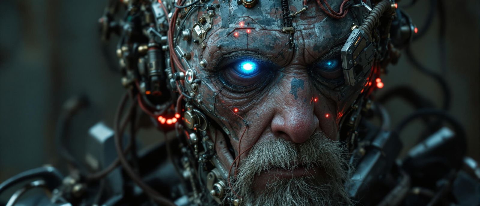 Victorian Cybernetic Warrior: A Weary Soldier of Steel and F...