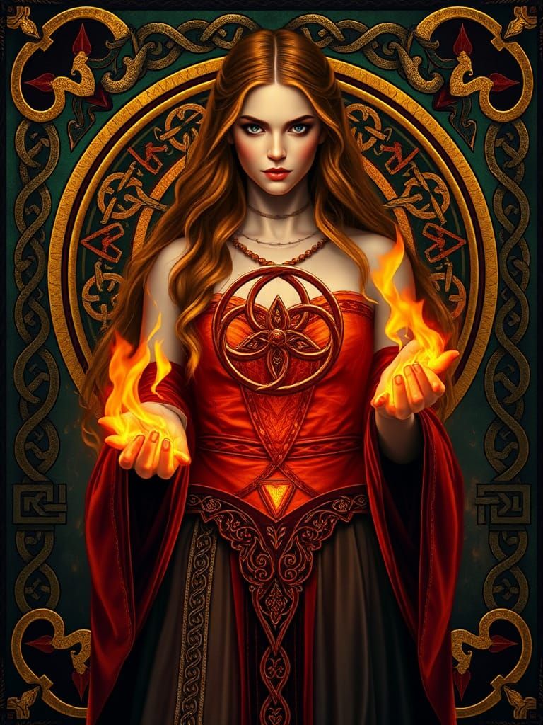 Brigid: Celtic Goddess of Fire, Poetry, and Wisdom