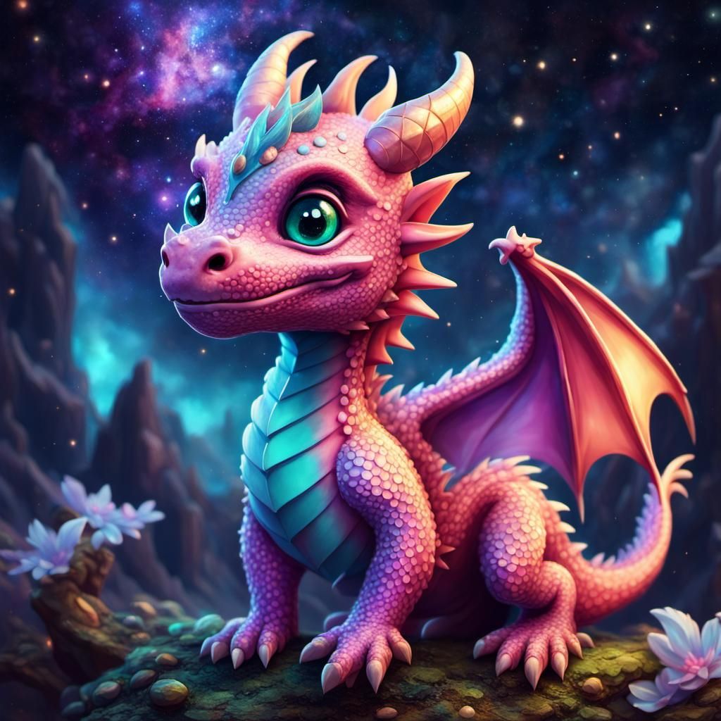 Cute Cosmos Dragon