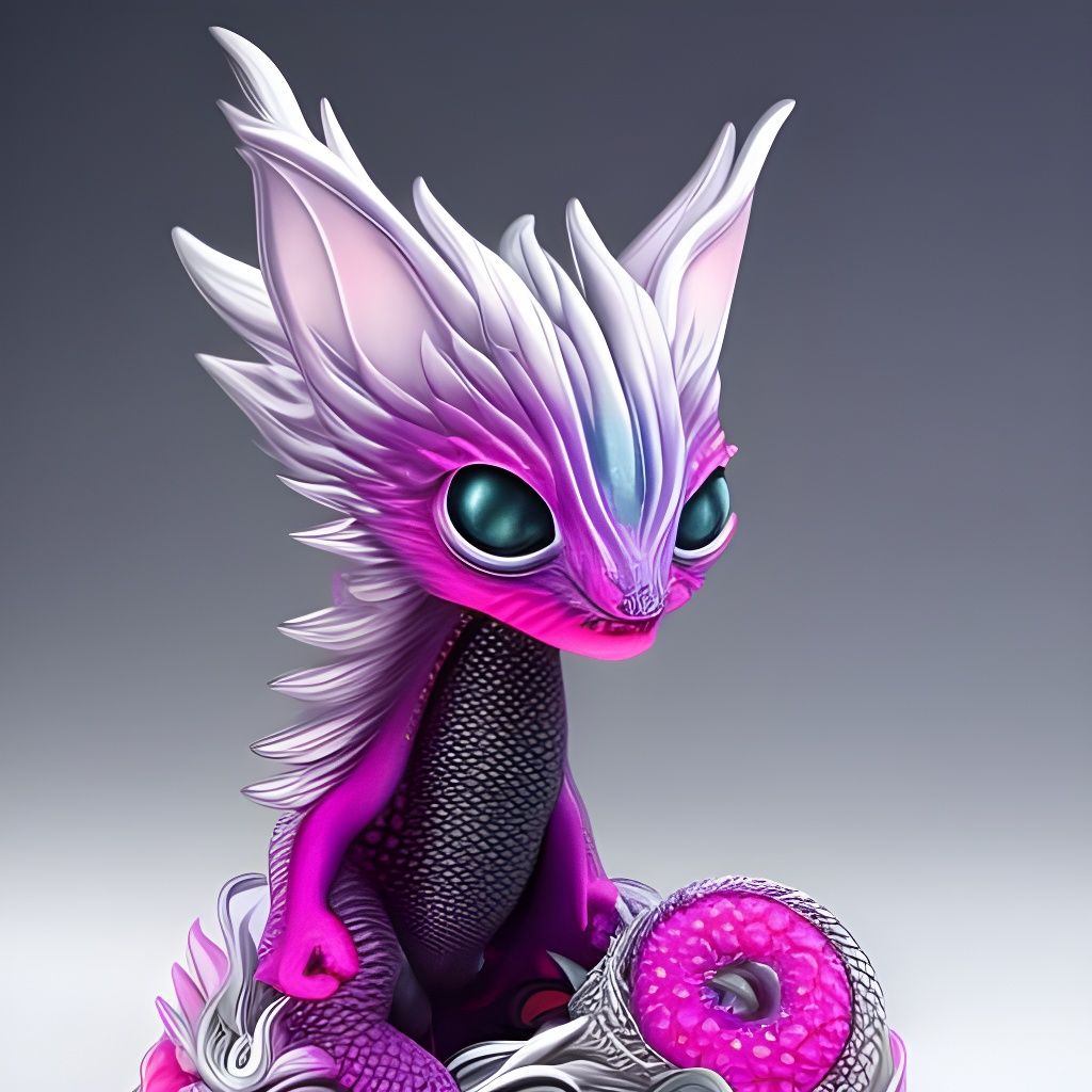 Juvenile vampire sea dragon