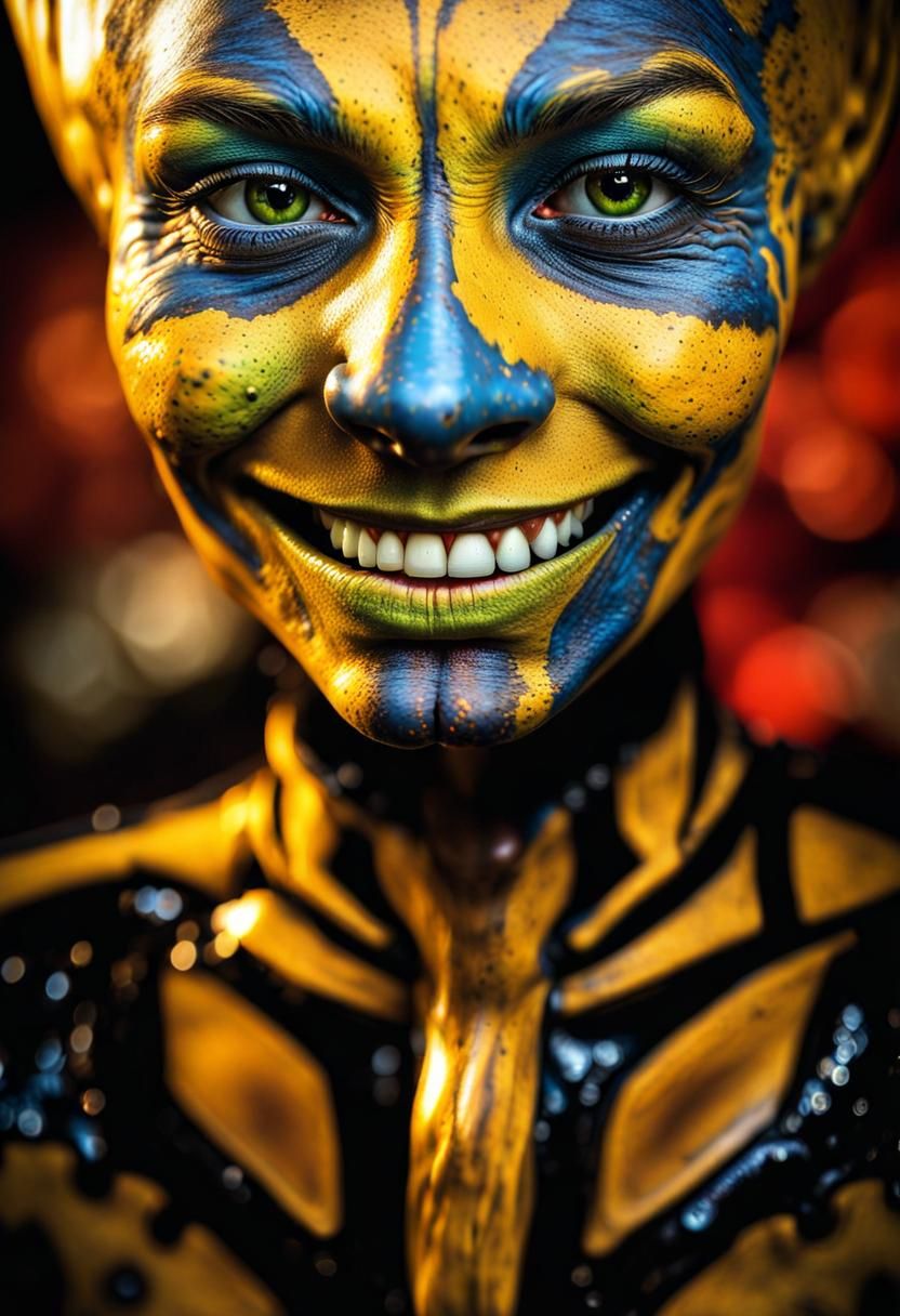 Photorealistic Aliens in Fashionable Clothing: Hyperrealisti...