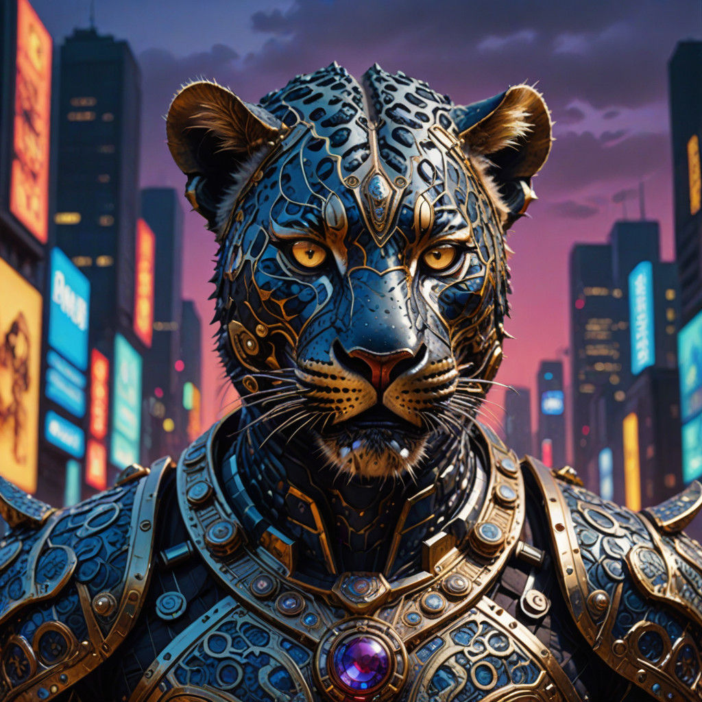 Ancient Demon in Afrofuturist Lagos