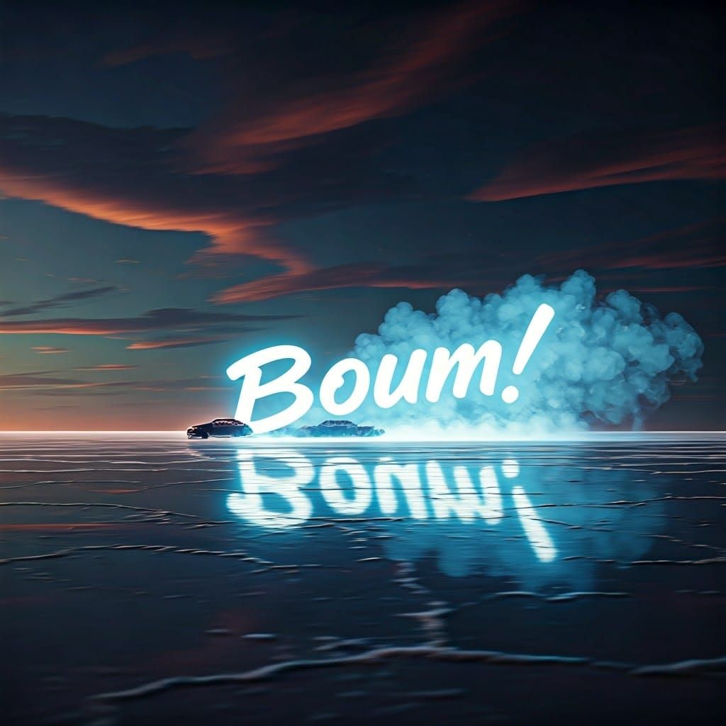 Car Creates Sonic Boom 'Boum!' Vapor Trail