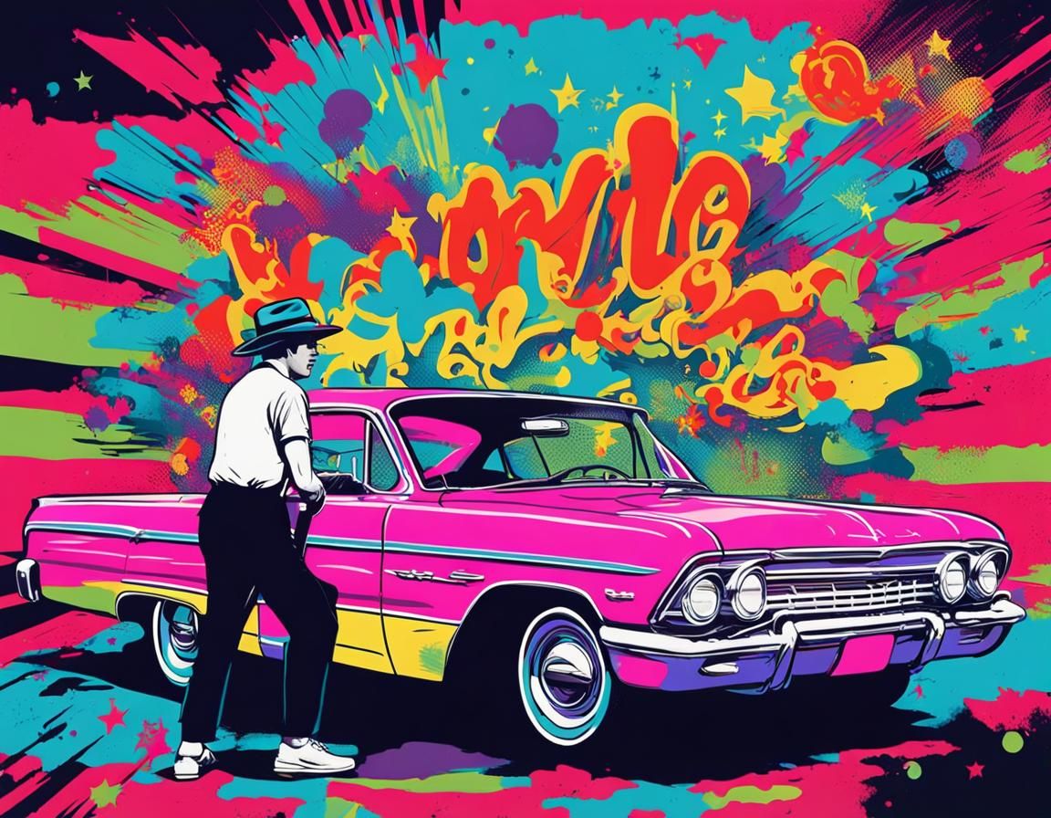 Rabbit, Bat, and Impala: Pop Art Screen Print