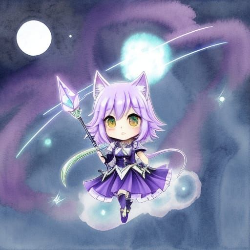 magic catgirl