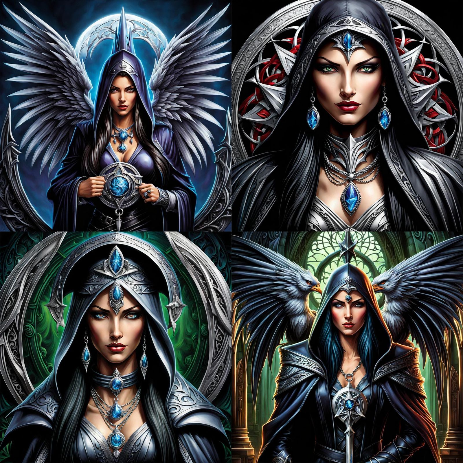 Gothic Fantasy Art Illustration