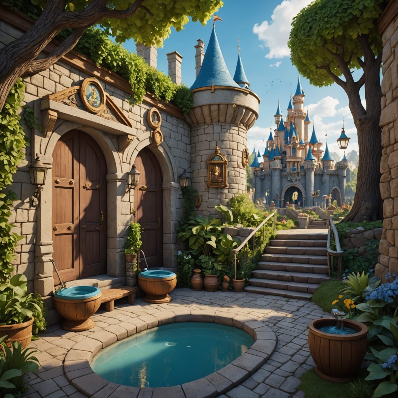 Asterix and Obelix at Disneyland Paris