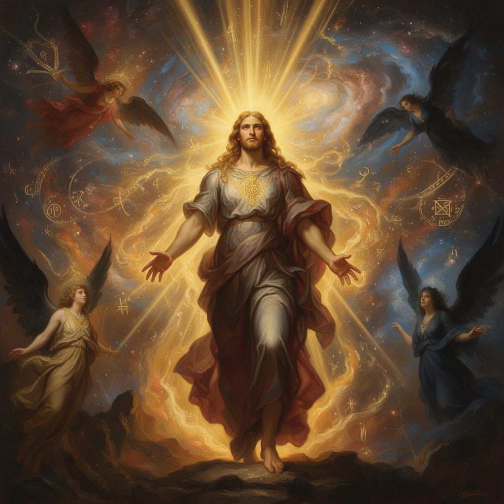 Divine Figure Transforms Frustration Into Passion and Purpos...