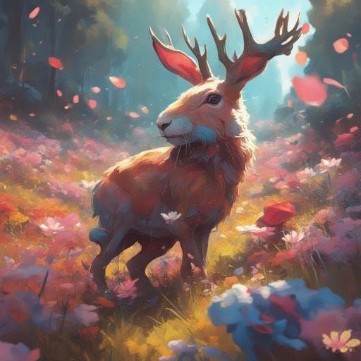 Jackalope Generated by AI