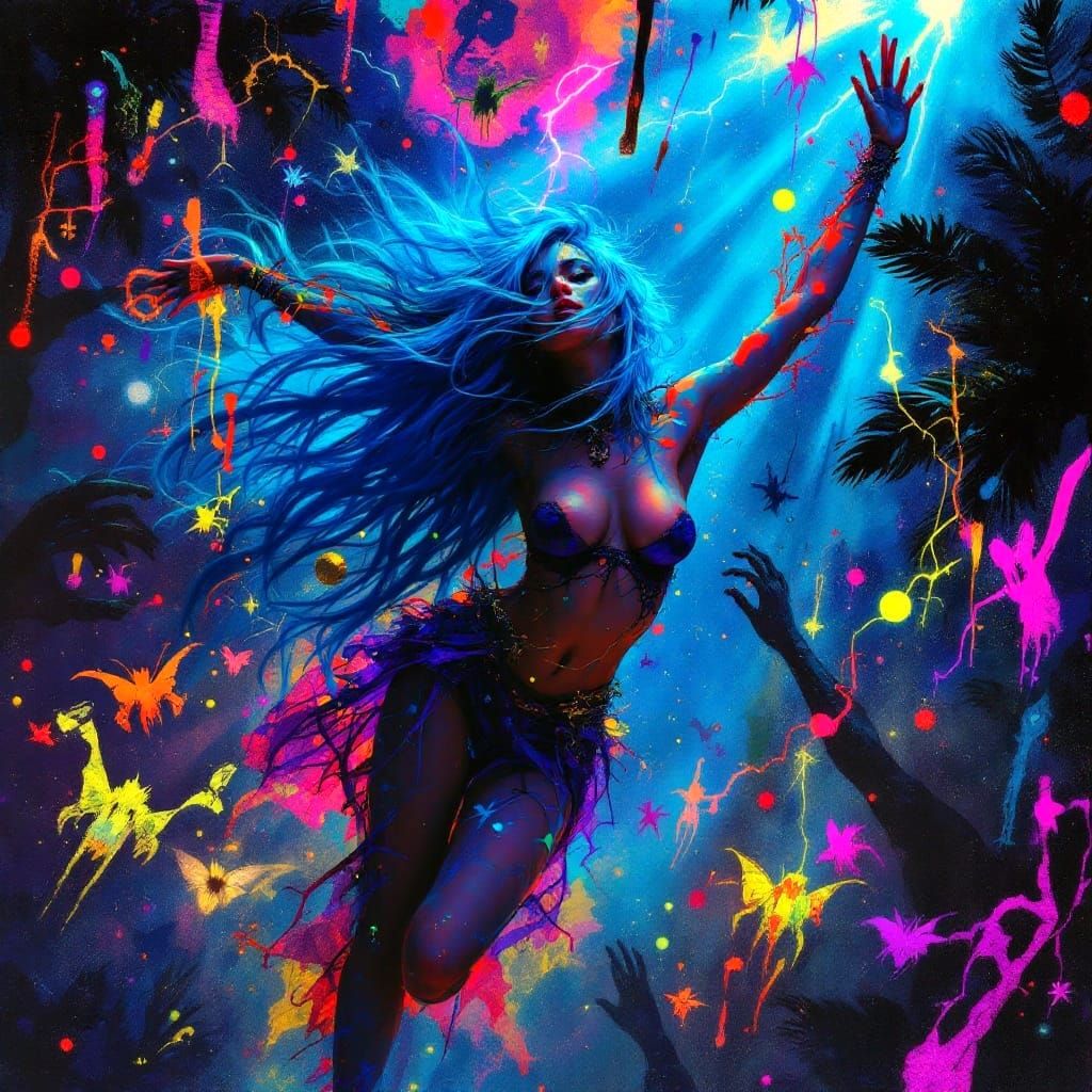 Urbanpunk Fairy Dives into Ecstatic Dance