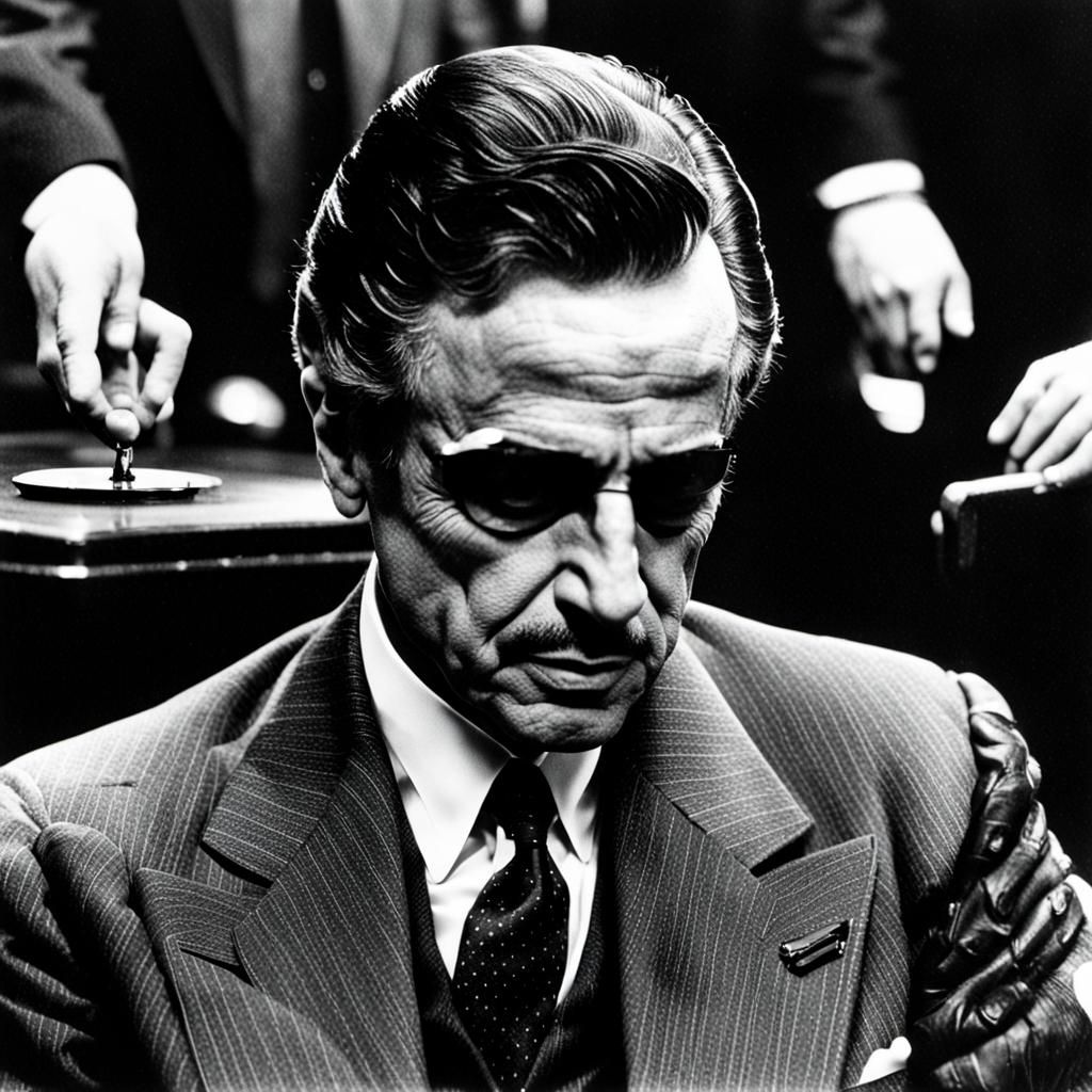 The Godfather: Minimalist Movie Poster Art