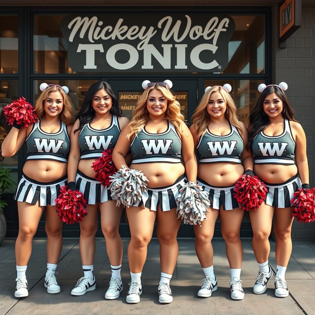 MickeyWolf Cheerleaders 5
