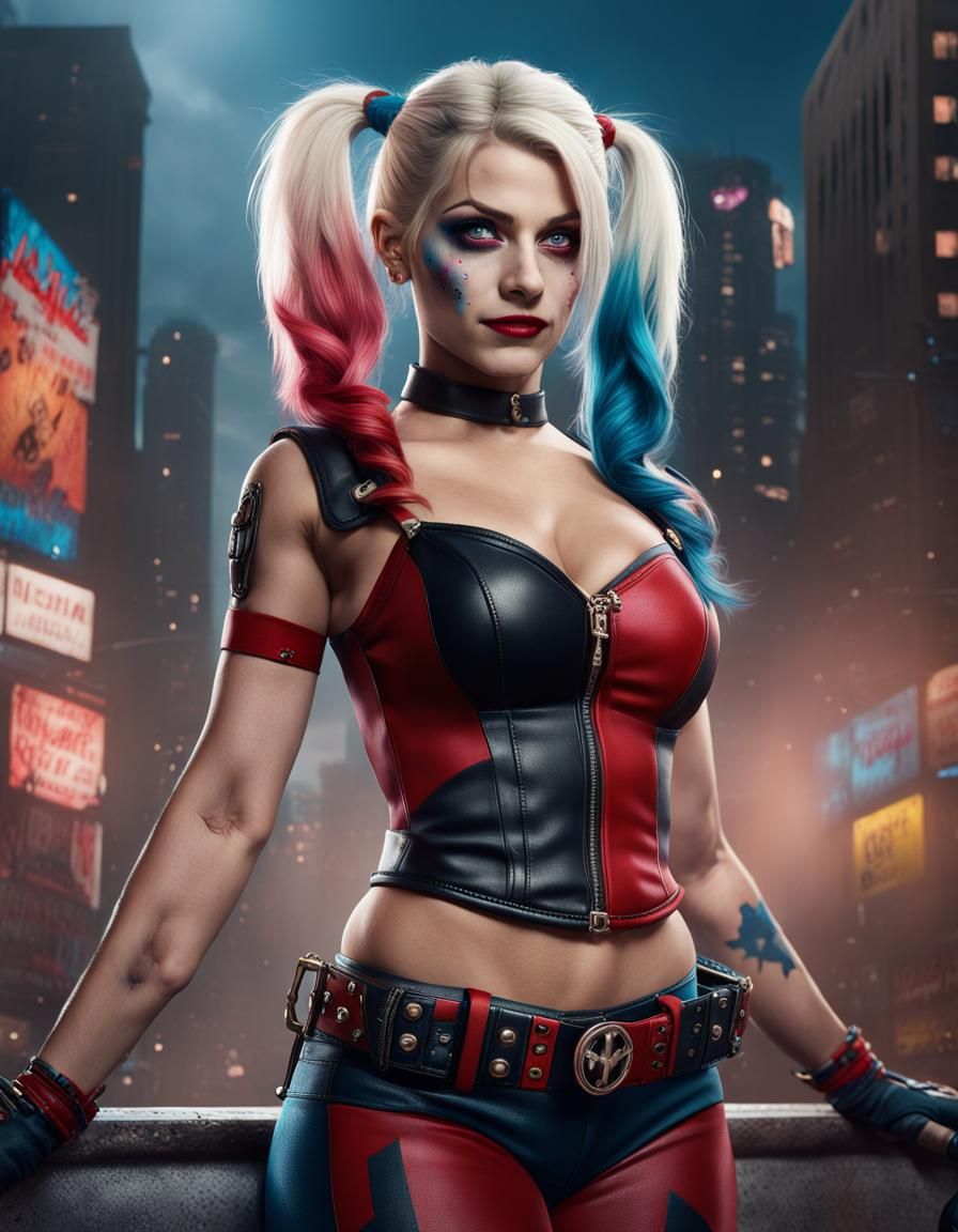 Alexa Bliss as Harley Quinn