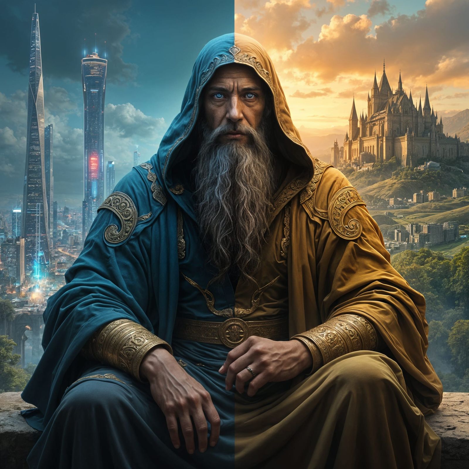 Timeless God Confronts Parallel Worlds