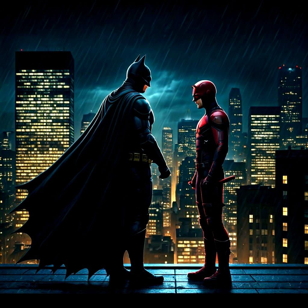 The Dark Knight meets the Devil