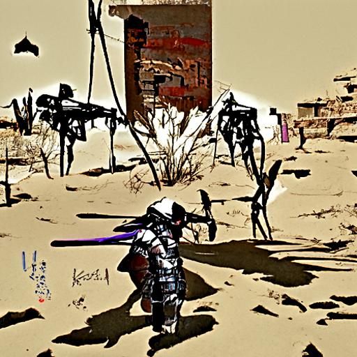 Kenshi Beep Hiver Drone Fighting Cannibals