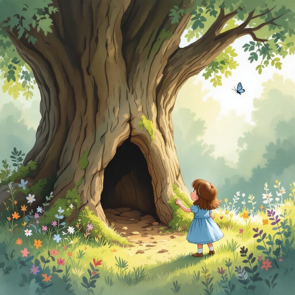 Curious Girl Isobel and the Ancient Tree