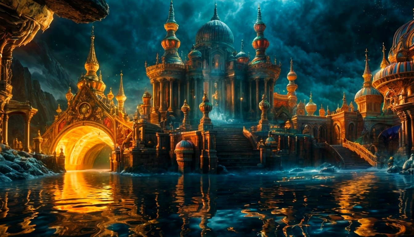 Good and Evil Reflected: A Photorealistic Masterpiece