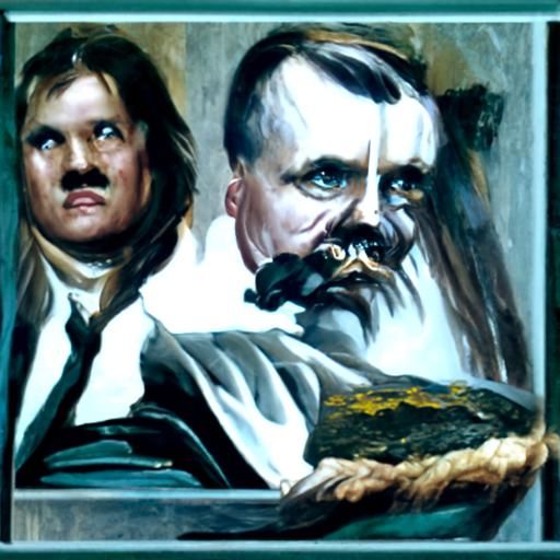 Historical Figures in Oil Painting by James Gurney