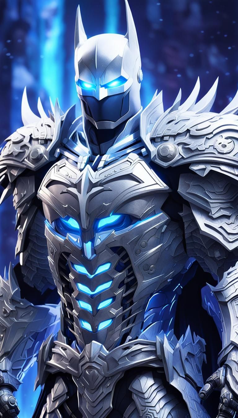 Batman in Kirin Armor: Anime-Style Wallpaper