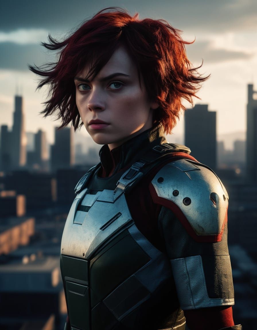 Sophia Lillis as Rogue in Cinematic X-Men Film Still