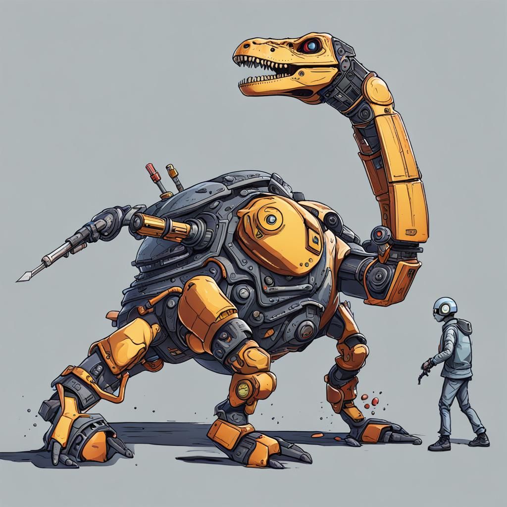 Adtroid kills dinosaurs, robots kill humans, boredom kills r...