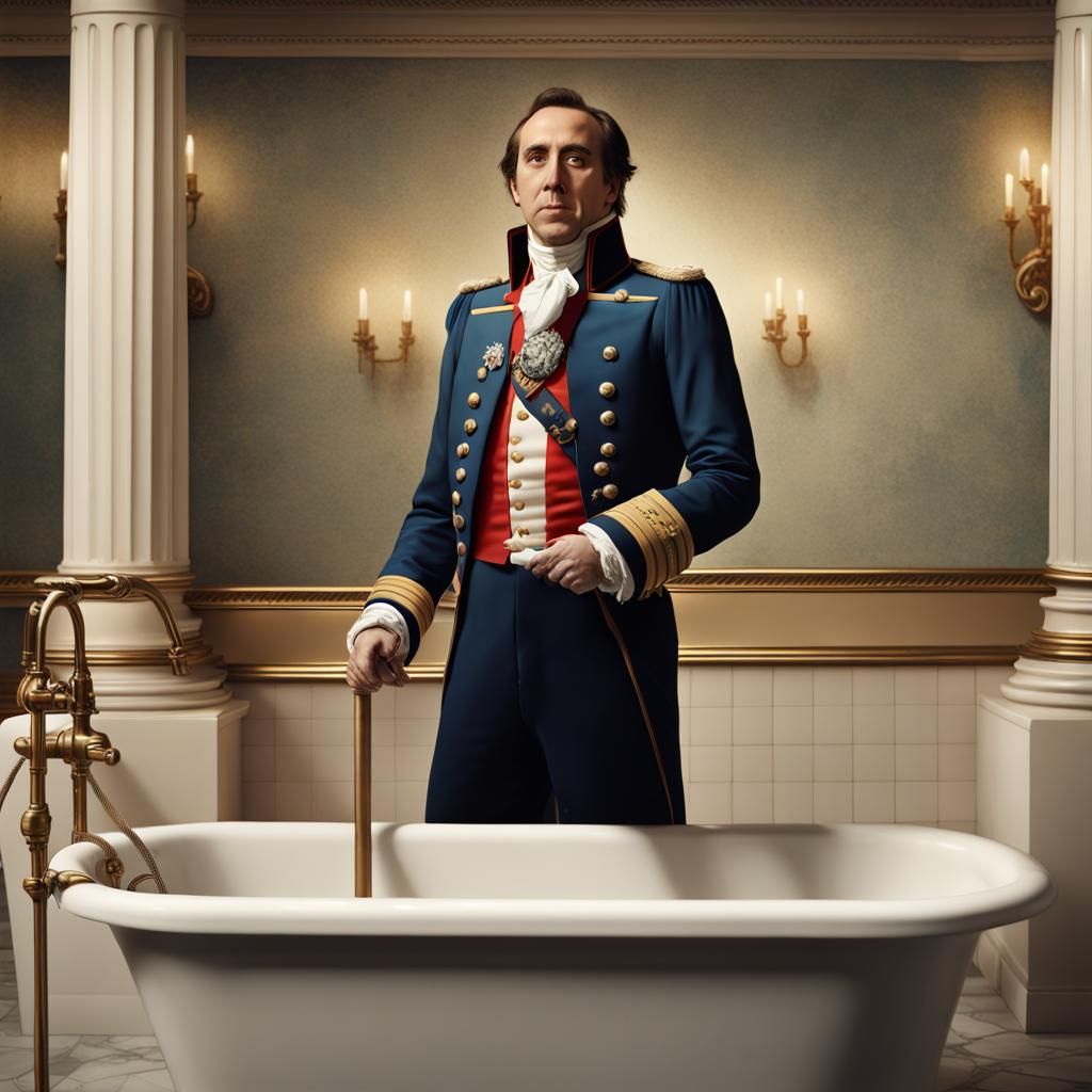 Nicolas Cage is Napoleon