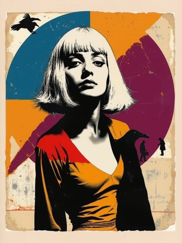 Lady Gaga as Cruella, Fashion Sketch in Magical Realism