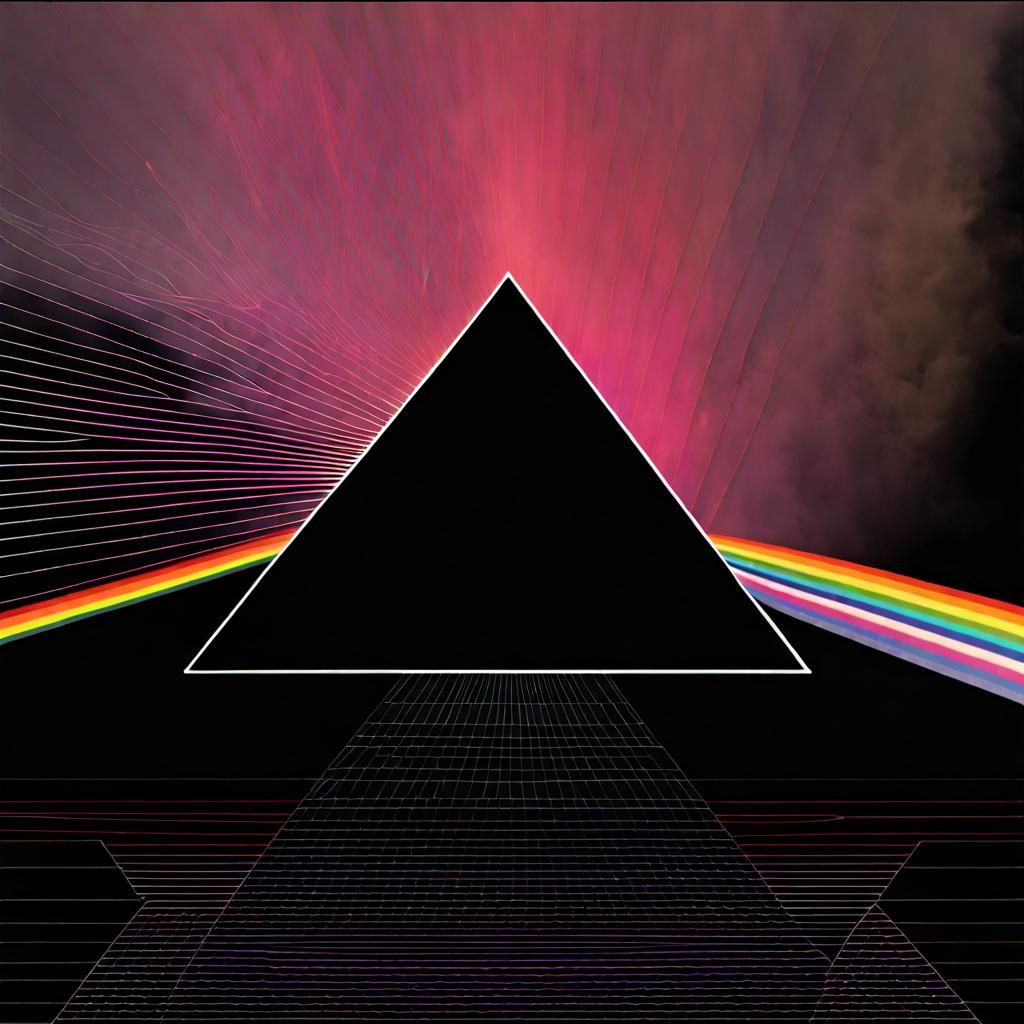 Prism Spectrum: Reimagining a Classic Album Cover