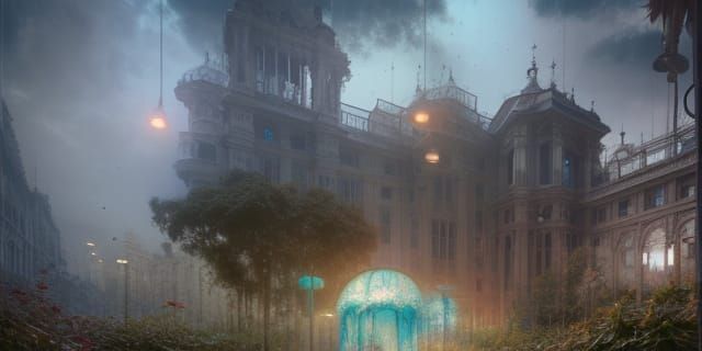 Surreal Gods in Photorealistic Liquid Detail