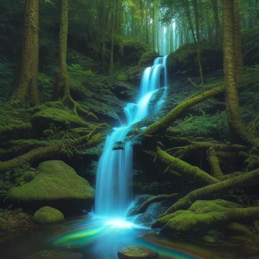 Enchanted Waterfall II
