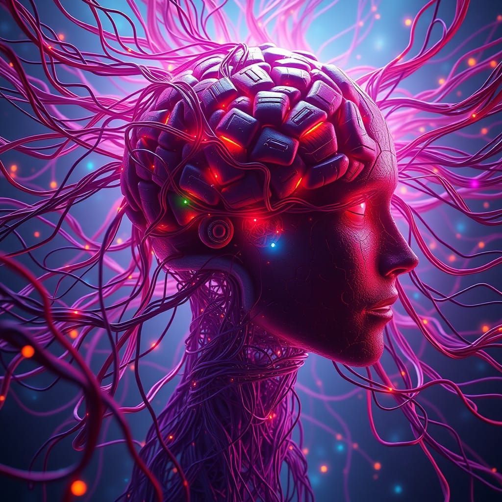 Electrifying Dreamscape in Fantasy Concept Art