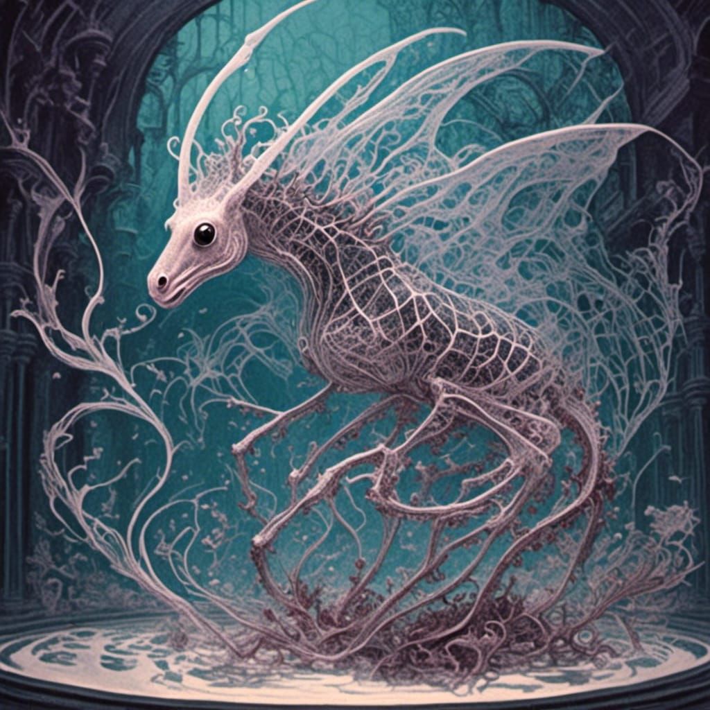 Intricate Spiderweb Displaying Geometric Patterns