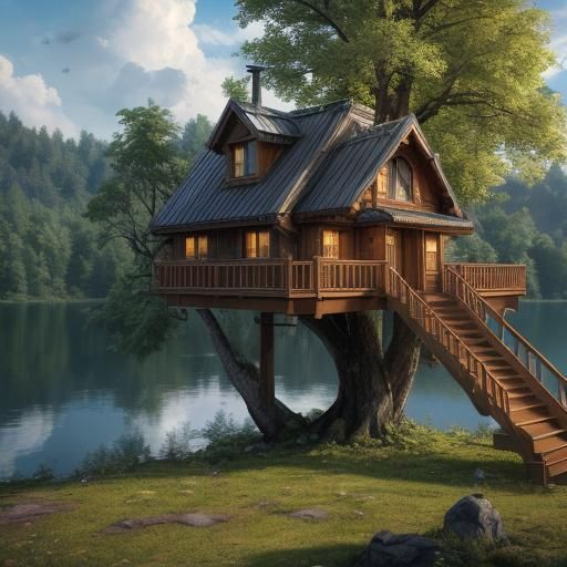 A treehouse